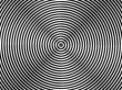 black and white target