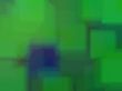 squared green on blue