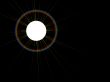 white sun
