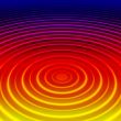 Rainbow Waves Abstract
