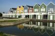wooden houses