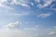 fleecy clouds