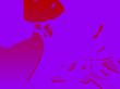 red and purple abstract