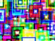 sparkly coloured squared