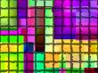 tiled coloured squares