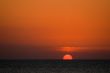 sun in sea