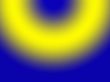 blue and yellow haze