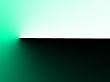 green abstract shape