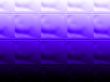 through blue tiled glass