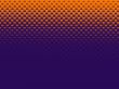 orange and blue effect