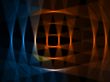 orange blue diffraction