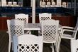 Chairs in cafe