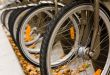 Row of bicycles