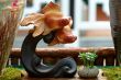 Statue goldfishes