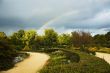 Two rainbows in the storming sky