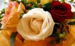 Romantic Bouquet: Three Varieties of Roses