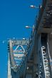 Storey Bridge Girders and Lights: Brisbane Australia