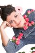 Beautiful flower girl