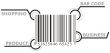 Bar code graphic with signs