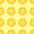Floral pattern wallpaper