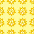 Floral pattern wallpaper