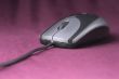 computer mouse of grey color