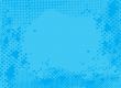 halftone blue