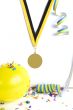party because of the medal