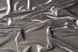 grey glossy velvet