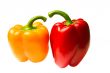 red and yellow peppers
