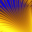 light rays of goldish color