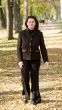 woman walks