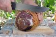 Picnic with the bacon of calabria