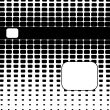 Rounded Halftone Abstract Background