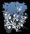Black flowers