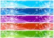 Christmas banners for Internet 468x60 and 730x90
