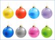 christmas colour balls