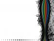 rainbow border