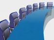 row of arm-chairs