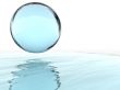 abstract liquid ball