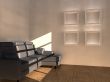 sofa of brown color