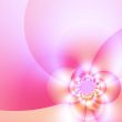 abstract stylish flower