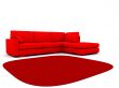 sofa and carpet