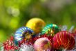 Colorful Christmas balls