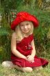 the girl in red hat