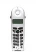 cordless phone over white