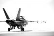 F18 taxiing bw