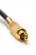 gold plated RCA audio jack