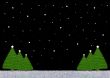 Christmas Night Background