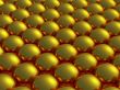abstract gold balls